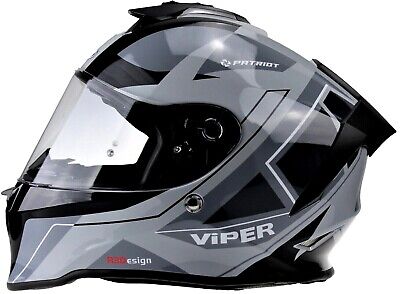 New Viper Rs55 Full Face Motorbike Crash Helmet Pinlock Motorcycle Racing Helmet
