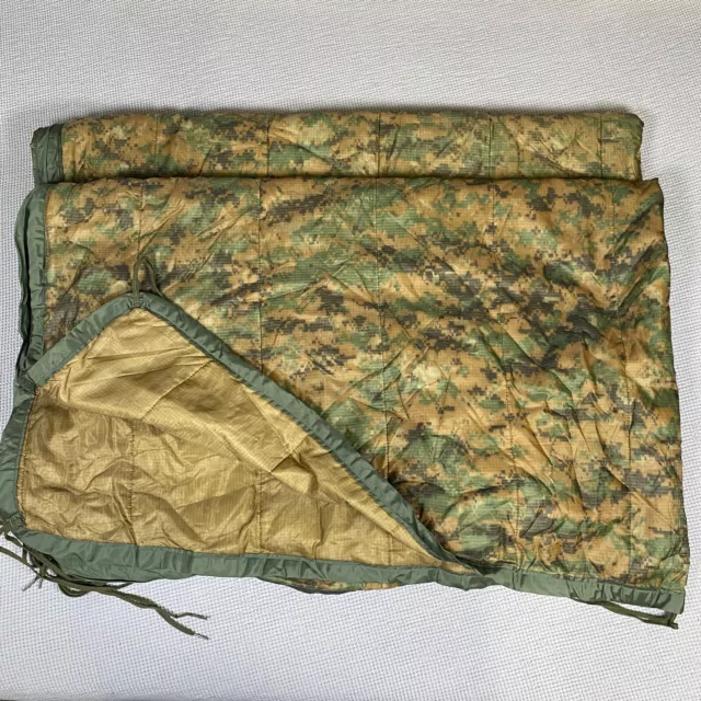 USMC Poncho Liner Woobie w/ Zipper MARPAT USGI Military Sleeping Bag - Hand Pick