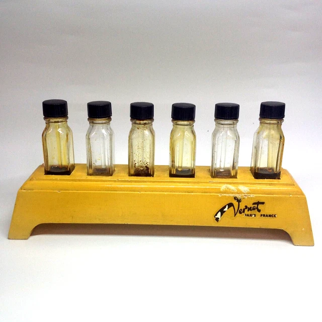 Présentoir à Parfum Yardley Vintage - Flacon Tige Touche Oreille - Très Rare