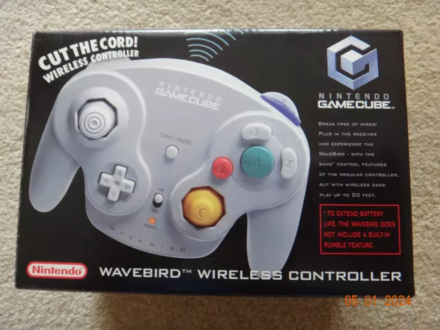 Genuine Nintendo GameCube  Wavebird Wireless Controller AUS  BRAND NEW SEALED 2