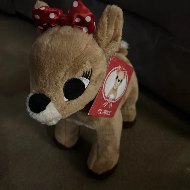 Build A Bear Rudolph Red Nosed Reindeer Plush Clarice Christmas