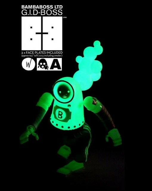 Figurine ThreeA 1/6 - Bambaboss Panda Boss G.I.D. - Édition Ashley Wood - 2014