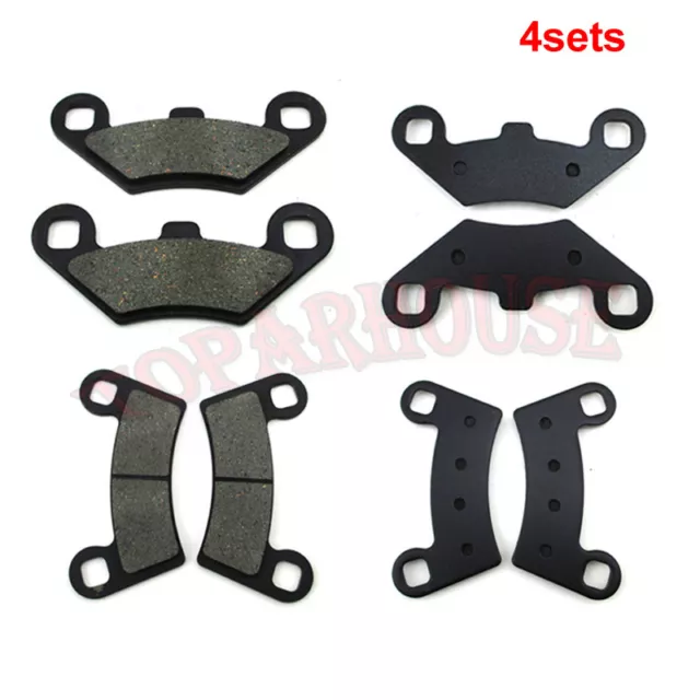 Front Rear Brake Pads For Polaris Razor RZR 800, RZR 800 S & RZR 570 2