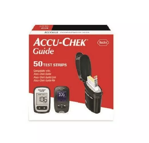 Accu-Chek Guide 50 tiras reactivas caduca noviembre 2023