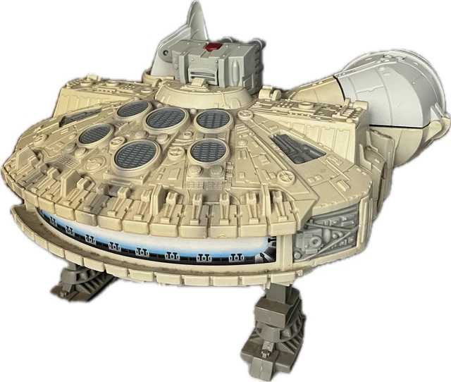 Hasbro Star Wars Millennium Falcon Con Scialuppa - Veicolo Force Link 2.0 - Giocattolo 9 Cm - 3