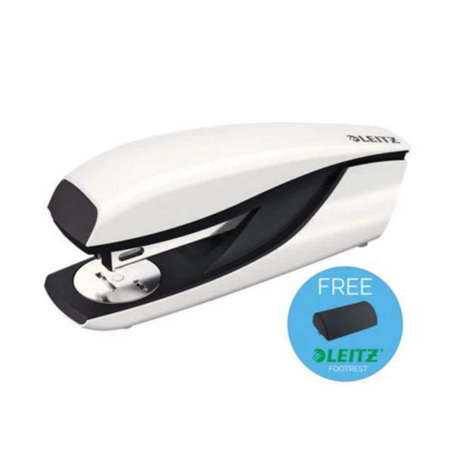 Leitz NeXXt WOW Metal Office Stapler 30 sheets Pearl White 55021001