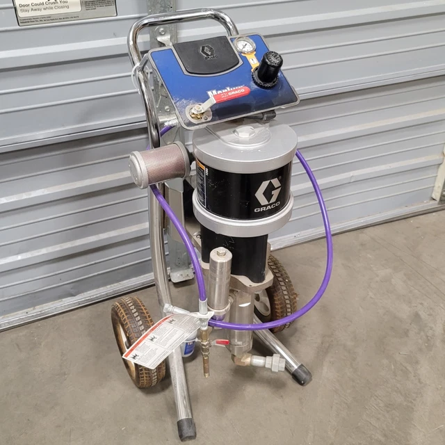 GRACO G23C03 MERKUR Airless High Performance Cart Mounted Pump, 1.6GPM, 2300PSI