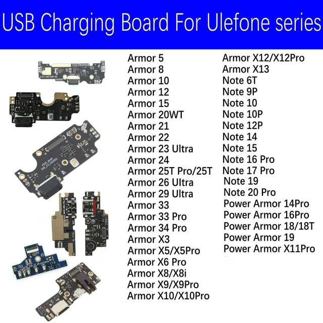 PCB Dock USB Pour Ulefone Note 16 Pro - Connecteur + Micro + Charge - Pièce Neuve