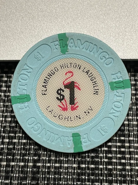 $1 Flamingo Hilton Casino Chip Poker Chip Laughlin Nevada Gambling Token