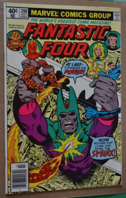 Fantastic Four # 208:  Very Fine-: July 1979: Marvel Comics.