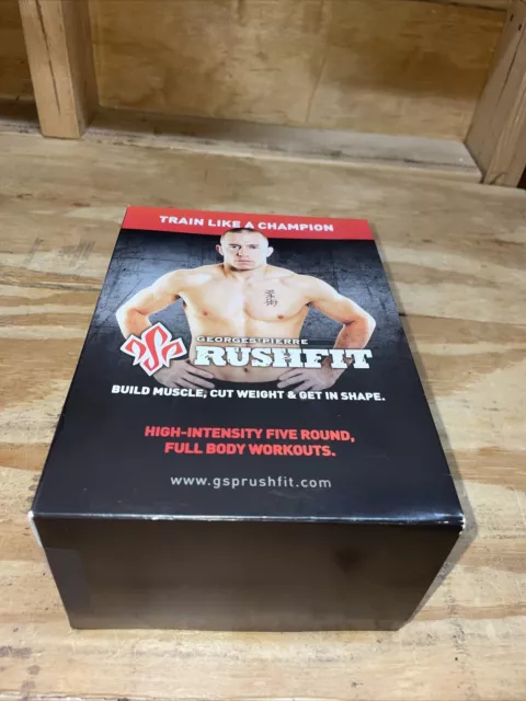 George St Pierre Rushfit Train Like a Champion 6 Disc Workout DVD Box Set