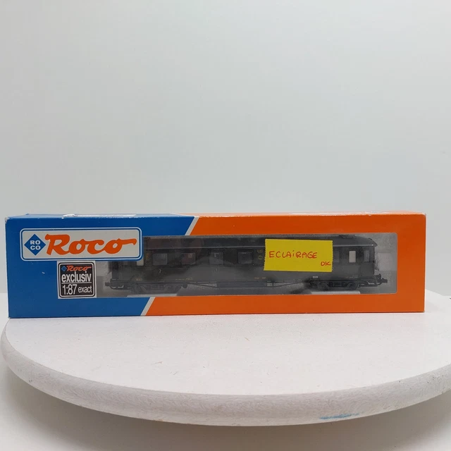 Roco 44653 Voiture Passagers Mixte Cl.1'/2' SNCF Échelle H0