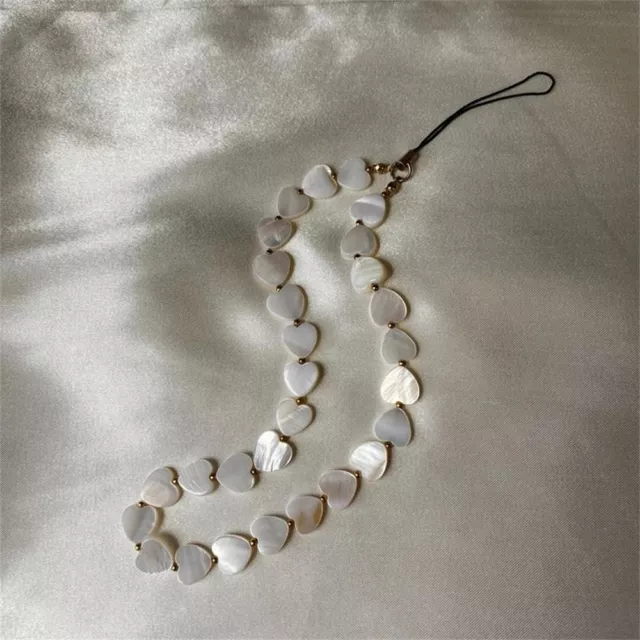 Shell Beaded Phone Strap Mobile Phone Lanyard Phone Charm Mobile Phone Chain