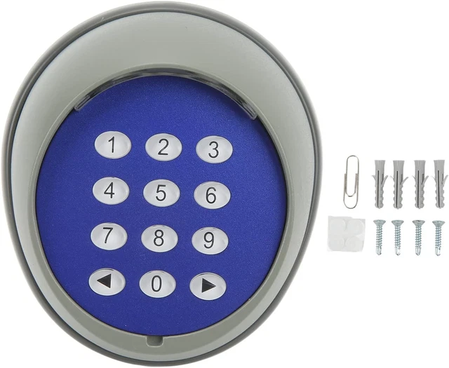 OUVRE-PORTE DE GARAGE Sans Fil avec Clavier Sans Clé Compatible avec