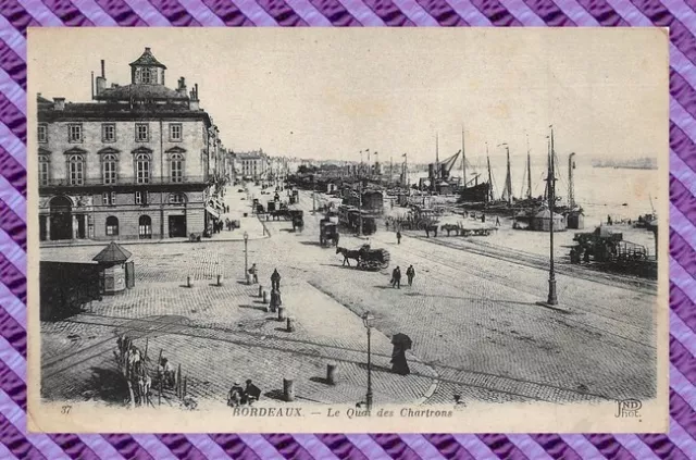 CPA 33 - Bordeaux - Le quai des chatrons