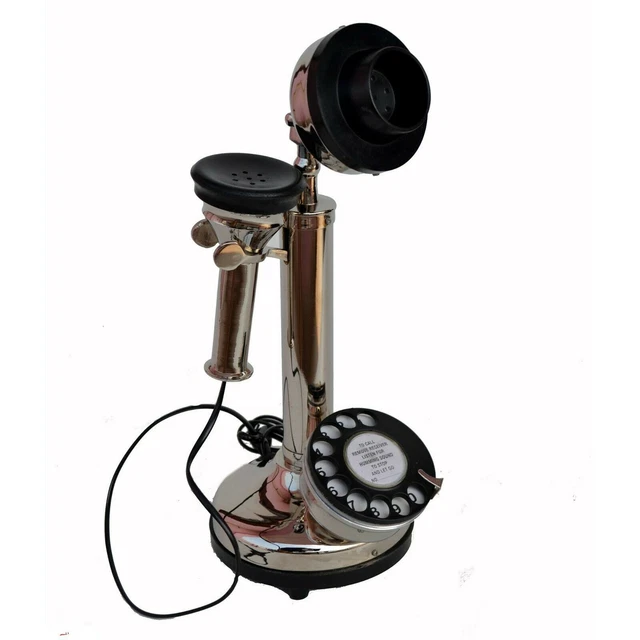 Reproducción antigua de latón para decoración del hogar, candelabro con...