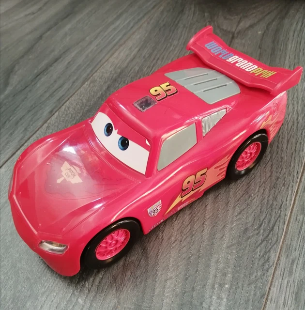 DISNEY PIXAR CARS Lightning Mcqueen Lights And Sounds Car £5.00