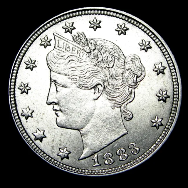 1883 Liberty V Nickel --- Gem BU Coin --- #CC569