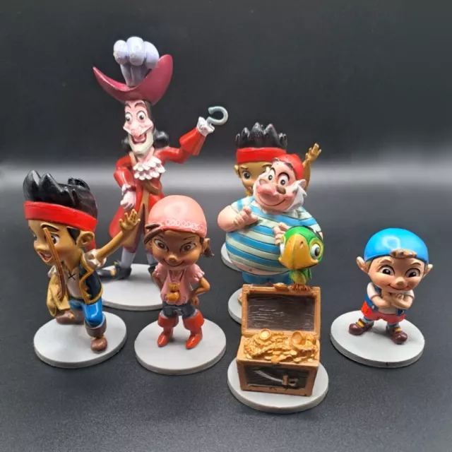 7 figurines , Jake et les Pirates du Pays Imaginaire , disney