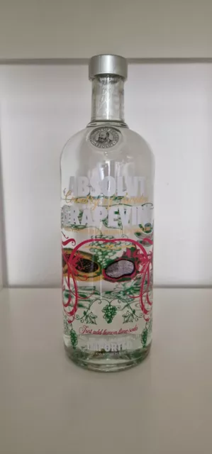 Absolut Vodka Gräpevine 1000ml