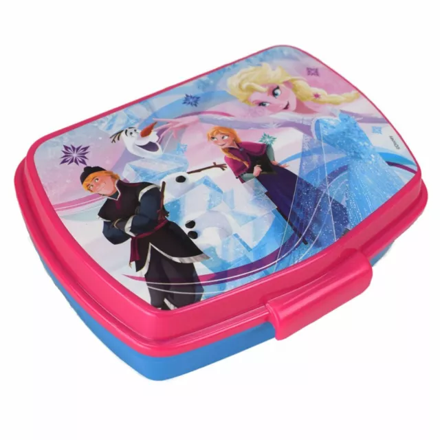 Brotdose Frozen Anna & Elsa Eiskönigin Lunchbox Frühstücksbox 17x13cm Brotbox