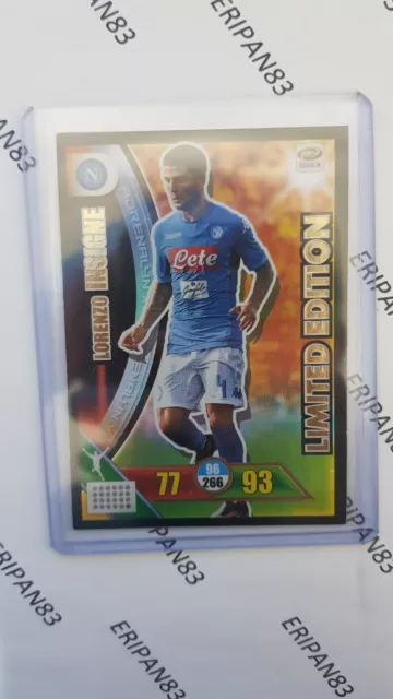 Lorenzo Insigne - Limited Edition Calciatori Adrenalyn XL 2017/2018 EXTRA RARE