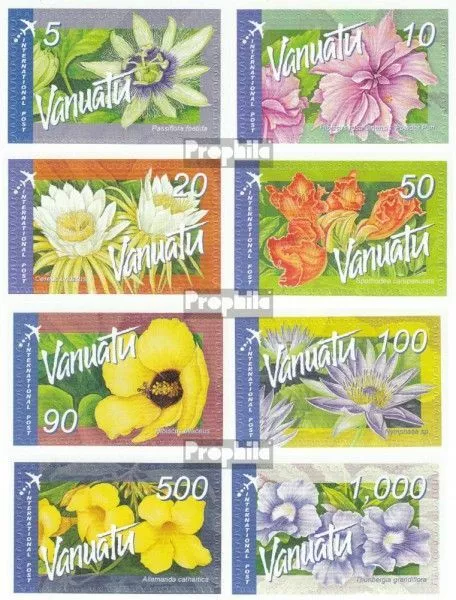 Vanuatu 1294-1301 (kompl.Ausg.) postfrisch 2006 Freimarken: Blumen