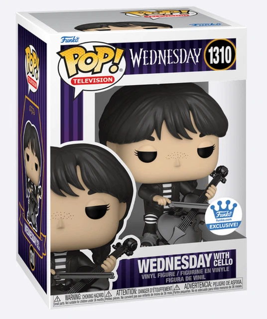 Funko POP! Wednesday 1310# Wednesday Addams with Cello Vinyl Action Figures