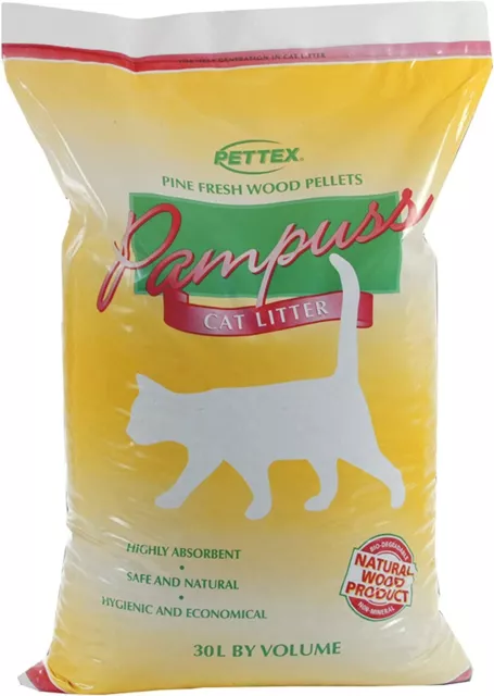 Cama para gatos a base de madera Pettex Pampuss 30 litros