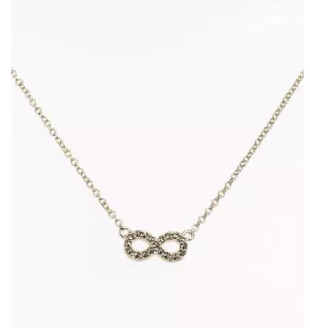 Judith jack Mini Motives Boxed Reversible Infinity Gold Pendant Necklace 1861