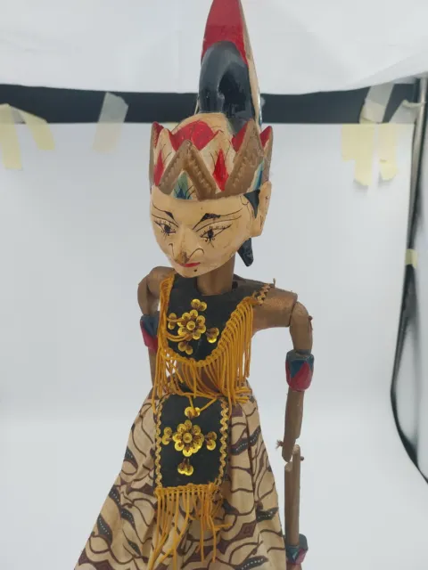 Wayang Golek Stabpuppe Marionette Holzpuppe