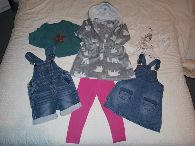 Pacchetto abbigliamento ragazze - età 4-5 anni (Next, George, Matalan)