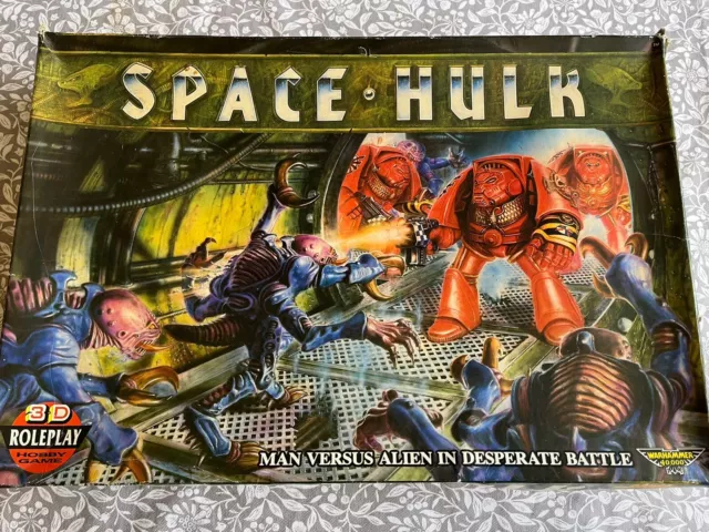 Warhammer 40k Space Hulk Board Game Set 1st Edition 1989