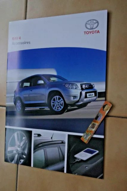 TOYOTA RAV/4 ACCESSOIRES 4X4 Brochure Prospekt Catalogue Pub auto
