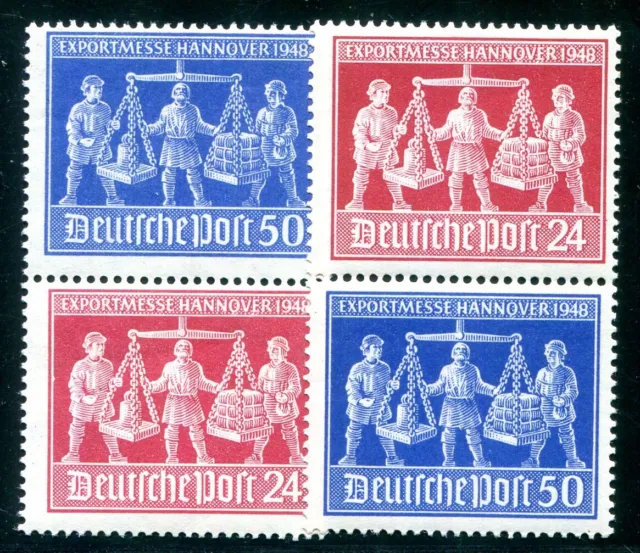 Alliierte Besetzung 1948 Szd1,3 ** Postfrisch Sehr Schön Zusammendruck (F6033