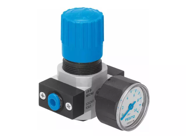 FESTO  LR-QS6-D-7-MICRO 526271 Pressure Regulator New