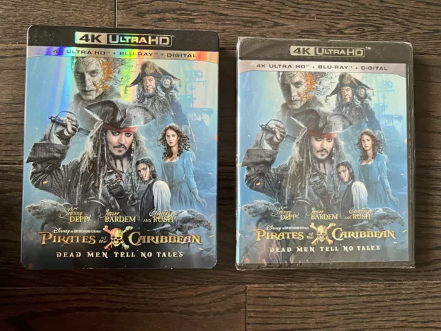 Pirates of the Caribbean Dead Men Tell No Tales (4K UltraHD + Blu-ray + Digital)