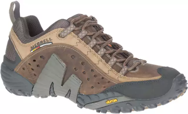 MERRELL INTERCEPT MEN S Walking Shoe J73705 Moth Brown NEW 105.00 PicClick UK