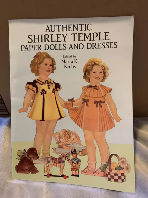 Authentic Shirley Temple Paper Dolls and Dresses