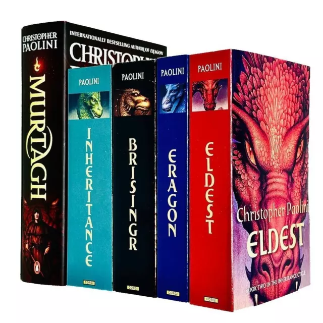 The Inheritance Cycle 5 Books Collection Set by Christopher Paolini Murtagh,Erag