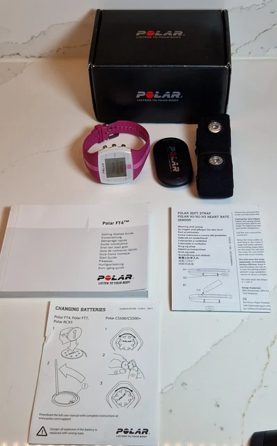 Polar ft4 chest 2025 strap