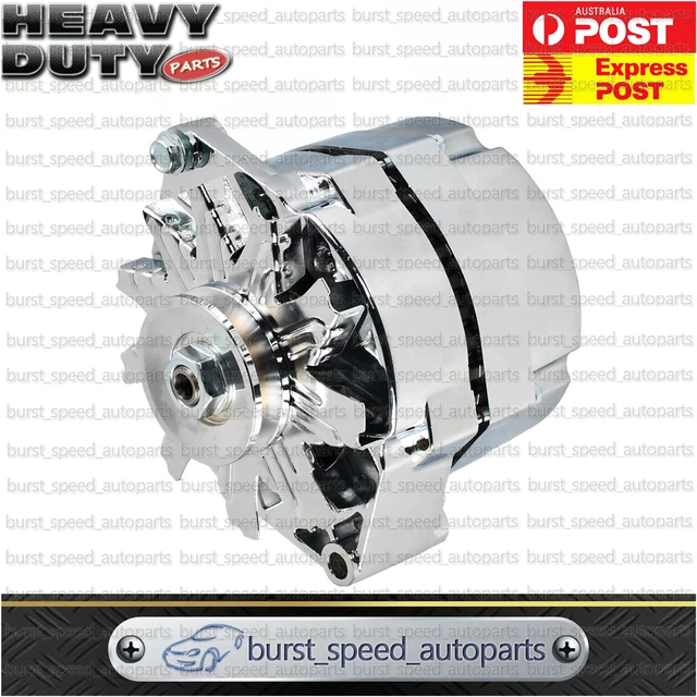 Holden HT HG HQ HJ HX HZ WB 253 308 V8 Alternator 100A Internal Reg.