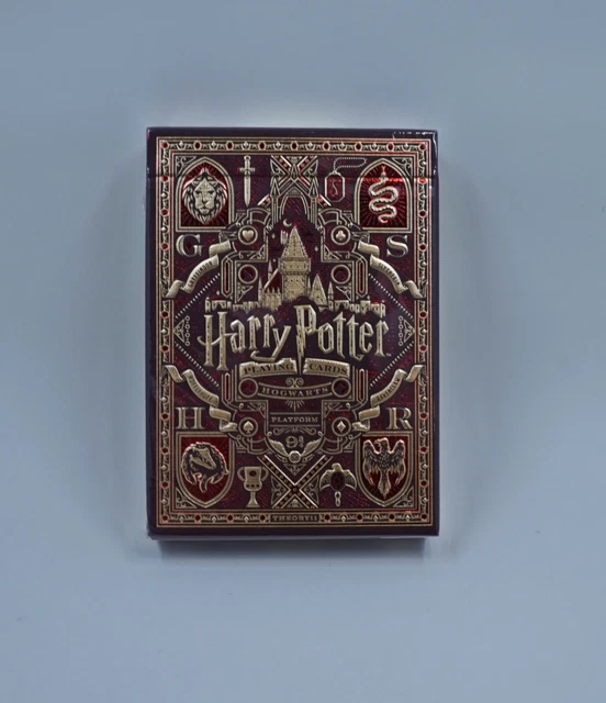 THEORY11 HARRY POTTER Gryffindor Red High Quality Playing Cards Poker