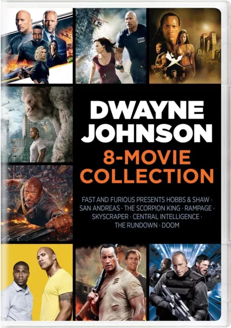 Dwayne Johnson: 8-Movie Collection (DVD) The Rock Dwayne Johnson
