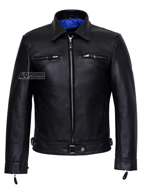 Mens German Luftwaffe Jacket Black Classic Pilot Aviator Real Hide Jacket 5074