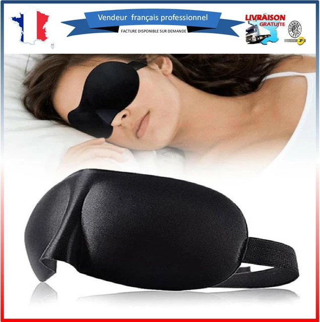 Masque de nuit cache sommeil relaxation 3D ULTRA DOUX