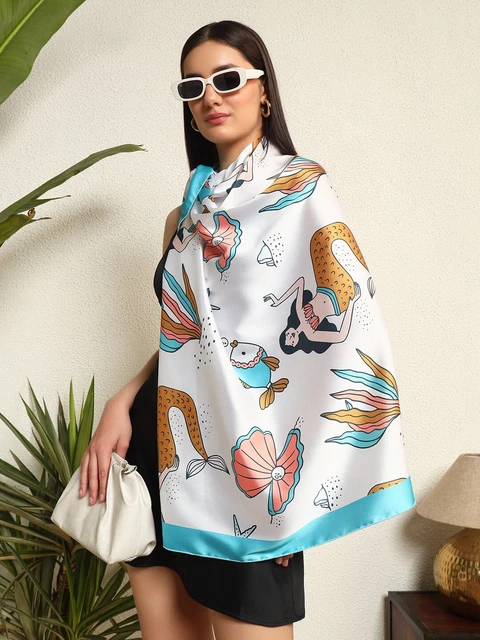 Foulard Carré 100% Soie – Monuments Grand-Est / Hauts-de-France, Made In France