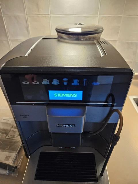 SIEMENS KAFFEEVOLLAUTOMAT EQ6 plus s 100 Dark Inox EUR 212,00 - PicClick DE