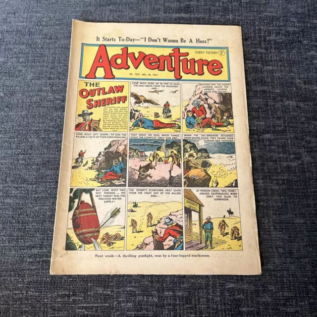 Adventure Comic - No 1357 - 20 January 1951 - DC Thomson