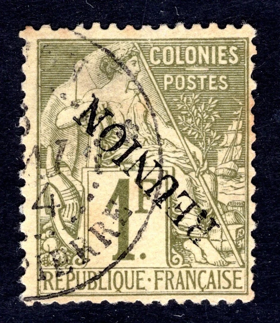 REUNION 1891 Yvert 28A gestempelt KOPFSTEHENDER AUFDRUCK feiner BEDARF (H1017